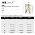 thumbnail image 4 of Kdxio Unicorn Doing Yoga Print Mens Sleep Shorts Bottoms Soft Comfy Pajama Wear Pants with Drawstring Pockets, 4 of 7