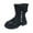 b89-Black, variant on KPOPLK Girls Rubber Sole Winter Fall Fashion Boots Lace Up Side Zip Short Ankle Booties(3.5,Beige)