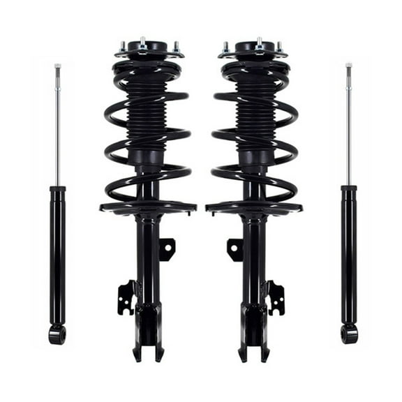 Set of 4 Quick Complete Strut-Shock For 2011-2014 Toyota Sienna 3.5L FWD 8 Seat w/ Mobility Auto Access Package