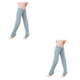 thumbnail image 2 of Qarigey Calentadores de piernas Calcetines de moda Cálido Espesar Otoño Danza Pierna Medias Piel Amigable Yoga Ballet Medias para mujeres Type2 NO2, 2 of 6