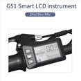 thumbnail image 4 of 4X Controlador de Accesorios para Bicicleta Eléctrica, Pantalla LCD G51, Acelerador de Scooter Eléctrico de 5 Pines, Conector Impermeable, 4 of 5