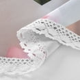 thumbnail image 4 of YAZAOO Round Tablecloth Pink Roses Pattern Tableclothes, 4 of 8