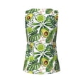 thumbnail image 5 of Lsque Green Tropical Printed Workout Tank Tops for Women, Athletic Sports Tank Tops, Compression Sleeveless Dry Fit Shirts,Sleeveless Yoga Shirt-, 5 of 9