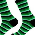 thumbnail image 4 of St Patrick Knitted Socks Under $5! Kadlawus St Patrick’s Day Socks, Mid Calf Knitted Unisex Socks, Casual Holiday Party Wear, Novelty Socks, Green Socks, Gift for Friends, Irish Theme, 4 of 5