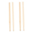 thumbnail image 4 of MIPCASE 2 Pairs Working Mallet for Drum Wood Color Percussion Instrument Accessory for Drums, 4 of 8