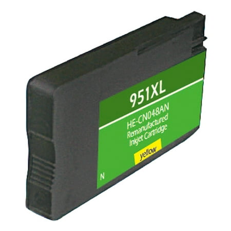 Remanufactured 951XL (CN048AN) Cartridge  YELLOW  1.5K HIGH YIELD