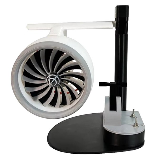 Modelo de Motor Turbofán, Juguete JetFan, Impresión 3D, Ventilador de Escritorio con Capacidad de Atomización Ultrasónica, Envío Directo.