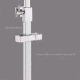 thumbnail image 2 of Chrome ABS Shower Head Holder, Adjustable Rectangular Slide Bar, 18x30mm Manual Replacement Shower Fixture, 2 of 5
