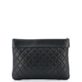 thumbnail image 3 of Pre-Owned CHANEL Mademoiselle Vintage O Case Clutch Quilted Sheepskin Medium By Rebag, 3 of 8