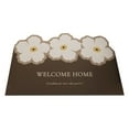 thumbnail image 1 of Birdeem Premium Silk Circle Mat for Home Entryway Non-Slip Wear-Abrasion Customizable Trim Dirt Mud Scraper Doormat, 1 of 12