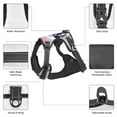 thumbnail image 6 of Fotbe Mist Sunflower Skull Pattern Dog Harness, No-Pull Pet Harness with 2 Leash Clips, Adjustable Soft Padded Dog Vest with Easy Control Handle for Large Dogs-Medium, 6 of 6