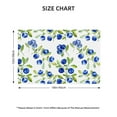thumbnail image 4 of Placemats Set Of 4 / 6, Blueberries Tree Print Placemats For Dining Table Indoor/Outdoors Heat Resistant Washable Placemats 18" X 12", 4 of 8
