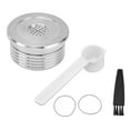 thumbnail image 1 of ZOUSSIQI Stainless Steel Refillable Coffee Capsule Cup Reusable Coffee Pods Coffee Machine Accessory for Lavazza Point JU316-127697, 1 of 13