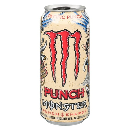 MONSTER ENERGY, Pacific Punch, 473mL, Can, 473mL - Walmart.ca