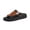 Brown, variant on Print Platform Thong Slides, Two Strap Open Toe Mules, Floral Print Summer Casual Sandals, Women Floral Print Two Strap Platform Thong Sandals Open Toe Summer Casual Slip On Slide Mules, Black 6