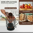 thumbnail image 6 of Coffee Pods Storage Basket, Coffee Pod Capsule Storage Holder for 35 K Cup Organizer, Coffee Basket Decor for Coffee Bar Countertop-Sliver, 6 of 7