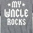 thumbnail image 3 of Instant Message - My Uncle Rocks - Toddler And Youth Long Sleeve Graphic T-Shirt, 3 of 6