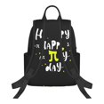 thumbnail image 3 of Funny Mathematical Happy Pi Day Backpack,Large Capacity Travel Backpack,Laptop Backpack,Water Resistant Backpack For Women Men 3, 3 of 5