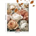 thumbnail image 3 of Qisvanset Toile Murale Botanique Vintage à Roses 15,75 X 11,81 Pouces, 3 of 8