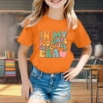 thumbnail image 2 of Xuewenshw T-Shirt Mode Enfant Décontracté Imprimé Col Rond Manches Courtes Ample, 2 of 4