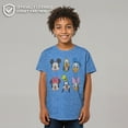 thumbnail image 2 of Boy's Mickey & Friends Mickey and Friends Group Portraits  Performance Graphic Tee Royal Blue Heather Large, 2 of 9
