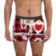 thumbnail image 1 of Fotbe Buffalo Plaid Love And Gnome Calzoncillos Tipo Boxer con Bolsa de Soporte Total para Hombre, X-Temp Fresco, Transpirable y de Secado Rápido-Medium, 1 of 5