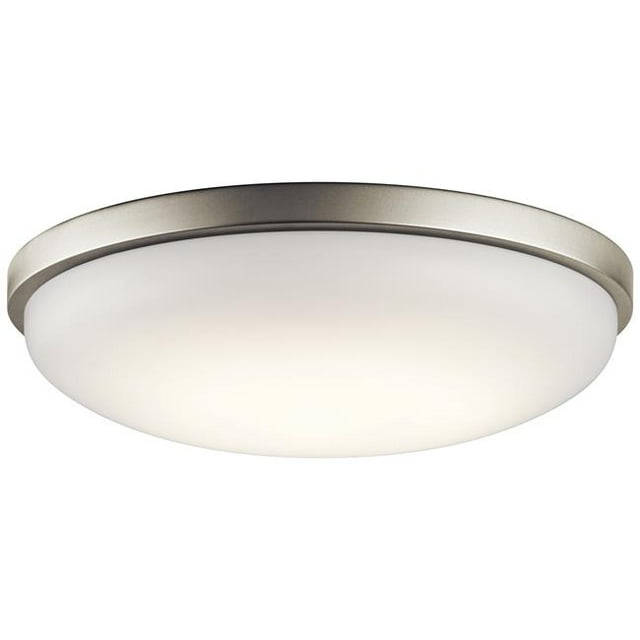 Kichler 10765NILED 17.75 in. LED Flush Mount, Brushed Nickel