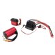 thumbnail image 4 of Motor sin escobillas ESC S3660 3100KV Motor sin escobillas platino cable largo 80A ESC 30kg conjunto de engranaje de dirección para coche RC 1/8 1/10, 4 of 10