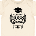 thumbnail image 4 of Inktastic Class of 2038 Grad with Diploma and Graduation Cap Boys or Girls Baby Bodysuit, 4 of 5