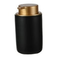 thumbnail image 1 of Dispensador de jabón de manos Contenedor de líquido Recargable Vacío Portátil para el hogar Hotel Baño Cocina Fiesta Redondo Negro Sunnimix Dispensador de jabón, 1 of 8