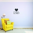 thumbnail image 1 of Custom Decals Trust In The Lord Wall Art Size: 20 X 30 Inches Color: Black, 1 of 1