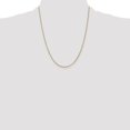 thumbnail image 2 of Diamond2Deal 14K Yellow Gold 1.4 mm Box Chain Necklace for Women 22", 2 of 7