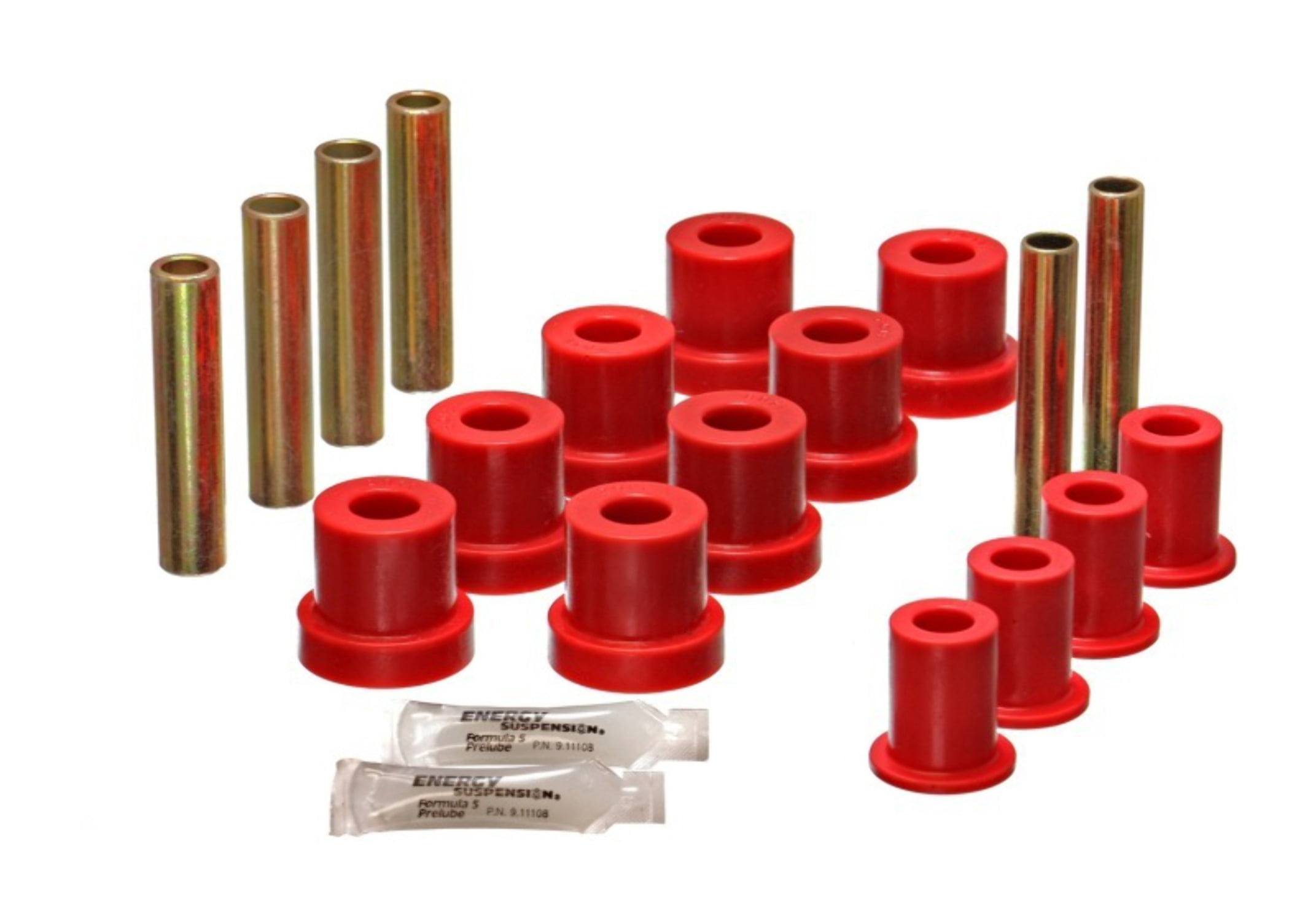 Energy Suspension Chev K-10 4 X 4 Frt Sprg Bush - Red Fits select: 1967-1970 CHEVROLET K10, 1967-1970 CHEVROLET K20
