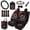 Colorful Rose, variant on Yuyamidu Brown Duck Camo Car Seat Covers Full Set with Auto Steering Wheel Cover Seat Belt Pads Coasters Trash Bin Hanging Storage Bag Cup Holders Rearview Mirror Cover Key Ring 15 PCS