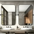 thumbnail image 2 of MAYEERTY 36"x24" Black Rectangle Bathroom Mirrors for Over Sink, Bathroom Vanity Mirror for Wall, 2 of 6