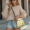 thumbnail image 4 of Eheartsgir Sunflower Crossbody Bag, Durable Sling Bag PU Leather Water-Resistant Women's Crossbody Purse for Travel Daily, 4 of 7