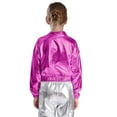 thumbnail image 4 of Doomiva Ensemble de Performance Jazz Moderne pour Garçons et Filles Vêtements de Danse de Rue Hip Hop 2 Pcs Rose Vif 6, 4 of 5