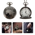 thumbnail image 4 of Miangastore Hanging Pocket Watch Quartz Movement Watch for Fathers Day Birthday Present, 4 of 9