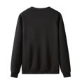 thumbnail image 1 of Gibobby Sudaderas para hombre Sudadera De Felpa Cuello Redondo Manga Larga para Hombre(Negro,XG), 1 of 3