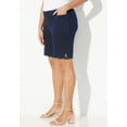 thumbnail image 3 of Catherines Women's Plus Size Everyday Cotton Twill Short, 3 of 4