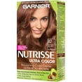 thumbnail image 3 of Garnier Nutrisse Ultra Color Nourishing Hair Color Creme, B2 Reddish Brown, 1 kit, 3 of 9