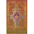 thumbnail image 3 of Unique Loom Michaelangelo Vita Rug Multi/Blue 5' 1" x 8' Rectangle Border Bohemian Perfect For Living Room Bed Room Dining Room Office, 3 of 4