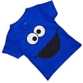 thumbnail image 4 of Sesame Street Short Sleeve T-Shirt Short Sleeve Tee - Elmo & Cookie Monster Big Face Tee, 4 of 7