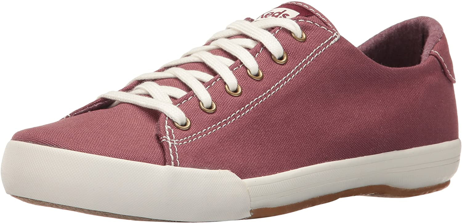burgundy keds