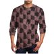 thumbnail image 2 of Blusas y camisas de manga larga con cuello redondo para hombre, camisetas casuales con estampado de moda, blusas de manga larga con cuello redondo, blusas para hombre, blusa de poliéster, 2 of 5