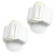 thumbnail image 4 of 2 almohadillas para el arco del pulgar valgo, soporte para el arco del pie, cojines para el cuidado de los pies (blanco), 4 of 8