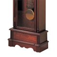 thumbnail image 6 of Benzara Old Style Wooden Floor Clock, Gun Metal Housing, 6 of 7