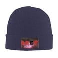 thumbnail image 3 of ZICANCN Bonnet Tricoté-Simple Car English Bonnet d'Hiver Doux Chaud Classique pour Hommes Femmes Graffiti Simplicité, 3 of 6