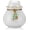 White, variant on XIUDA Pet Memorial Urn for Cat or Dog Ashes - 3.54"x3.15" Elegant Ceramic Keepsake Holder with Cat-Shaped Lid & Gold Trim, Small Cyan Urn for Pet Ashes