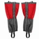 thumbnail image 2 of 1 par de polainas impermeables para deportes al aire libre, escalada, senderismo, botas y zapatos para adultos, color rojo, 2 of 15